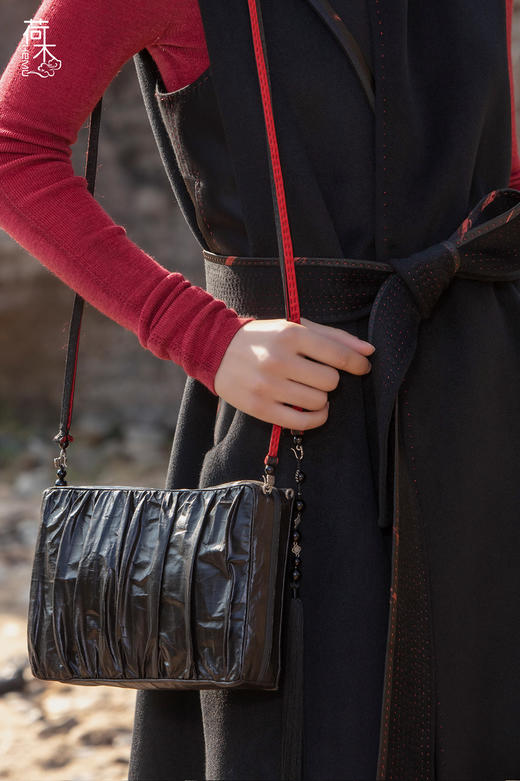 荷木HEMU丨漆以久成高定·手拎包 挎包 商品图2