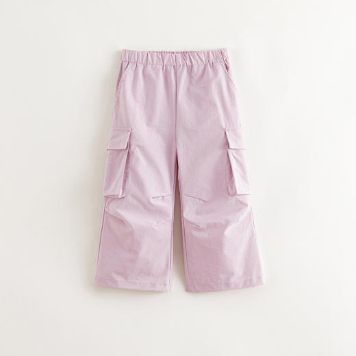 马克珍妮女童户外速干微喇裤儿童工装运动裤2025年春装新款250283 商品图3