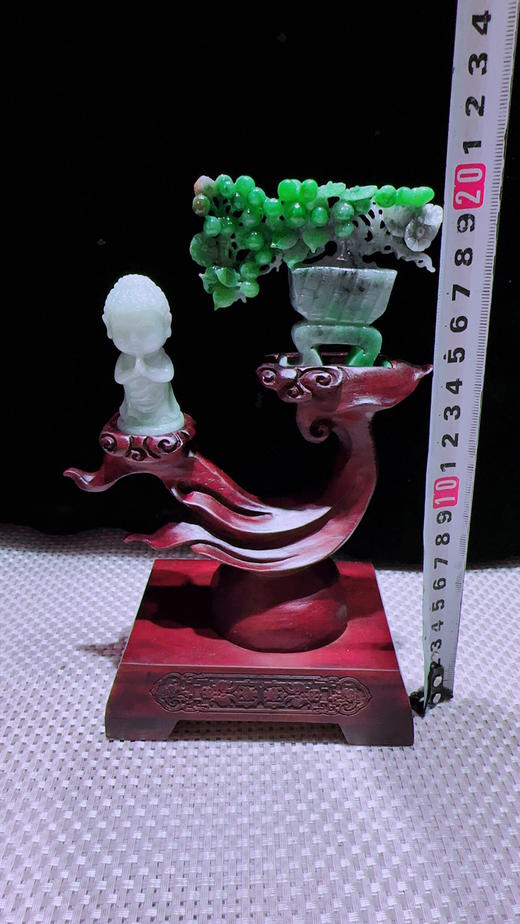 620844翡翠摆件【菩提发财树】 商品图2
