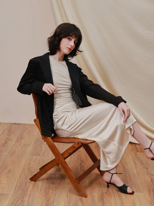 【共享衣橱】callisto黑色镂空网眼便西 商品图4