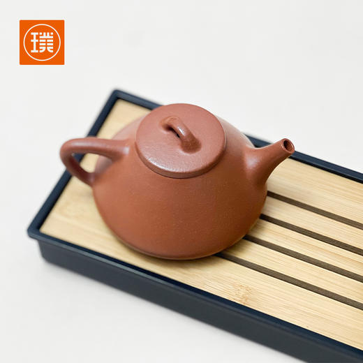 璞实大器石瓢紫砂壶国工大师汪健作品全手工制作 商品图0