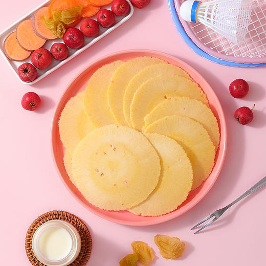 【甄选】山楂鸡内金膳食卜脆传统工艺口感酥脆0反式脂肪酸老少皆宜112g*4盒 商品图1