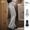 马登格雷系微喇健身解构拖地喇叭裤修身普拉提瑜伽裤春季长裤女 商品缩略图0