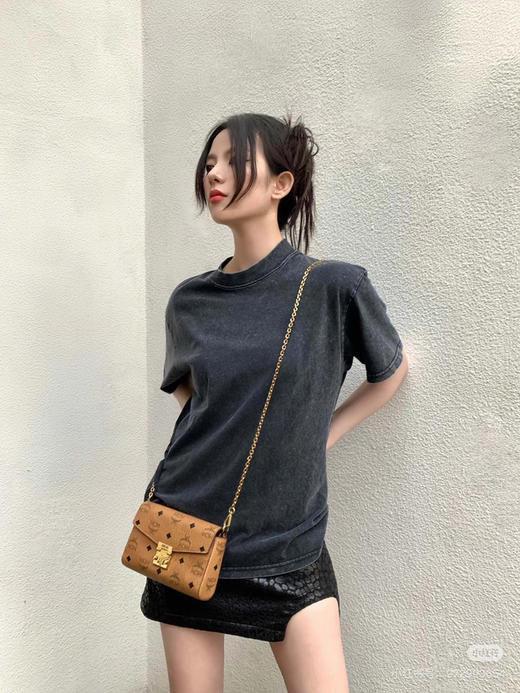 𝗠𝗖𝗠 新版 小号信封包✉️纯链条 商品图1