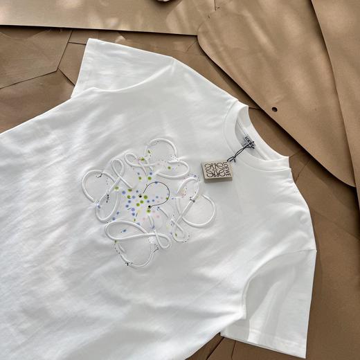 点此购买 罗意威春夏季男女款刺绣章鱼短袖T恤 gz 308997 商品图11