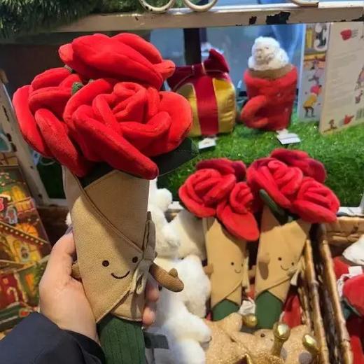 柜子同步 情人节礼物 限定玫瑰花束 永不凋谢 手捧花 永生花 商品图0