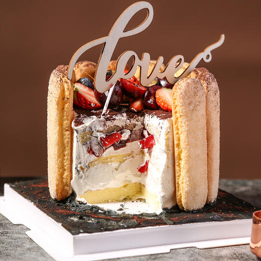 【情人节】提拉米苏车厘子蛋糕 商品图3