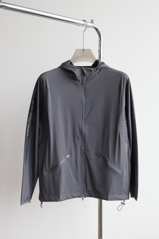 Y-③ 四面弹力薄款拉链连帽运动衫 WT823 商品图5