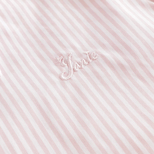 马克珍妮女童时尚纯棉条纹衬衫2025年春装新款250178 商品图4