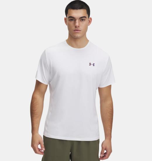 安德玛男子UA Vanish Elite Vent短袖T恤1383668-100 1383668-377 商品图0