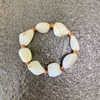 和田玉（白玉）原石手串18#/8颗/56.072g 商品缩略图1