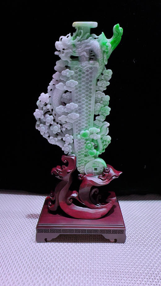 620846翡翠摆件【龙泉宝剑】 商品图5