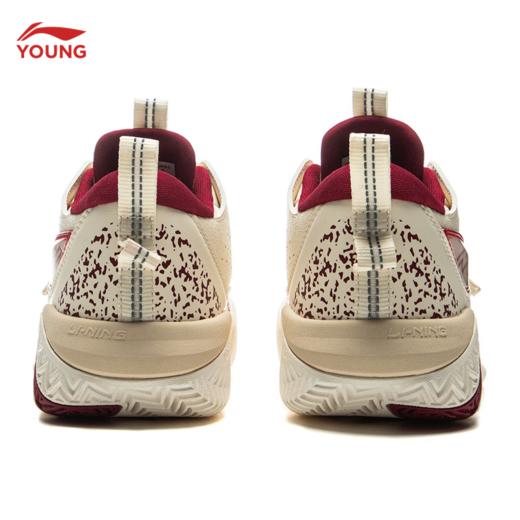 李宁童鞋儿童篮球鞋怒放 TEAM男大童反光回弹耐磨缓震运动鞋YKBV016 商品图6