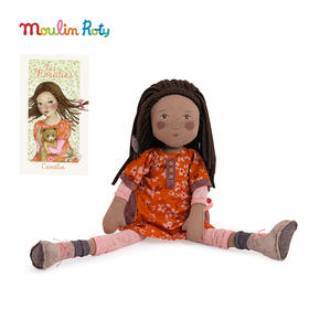 Moulin roty 茶花女孩卡米尔 法式玩偶 适合年龄1岁+ 花朵女孩系列 法国品牌 710535