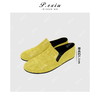 丝光牛皮绒面一脚蹬软底舒适乐福鞋QL104101 商品缩略图2