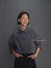 shyshystill/shy202411031/色织双排扣两色格子衬衫 商品缩略图3