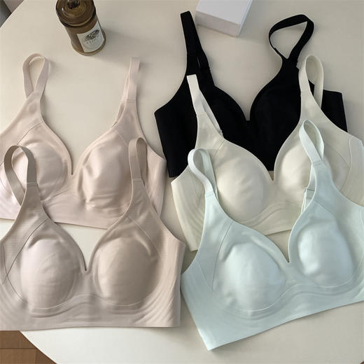 【提拉防下垂】安心无痕聚拢文胸运动小胸显大收副乳性感胸罩新款 商品图5