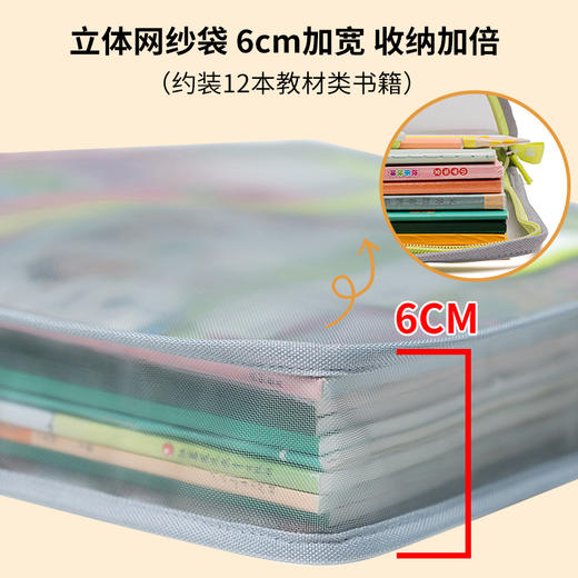 麦思考topteam千千圈 L型网纱科目袋 商品图3