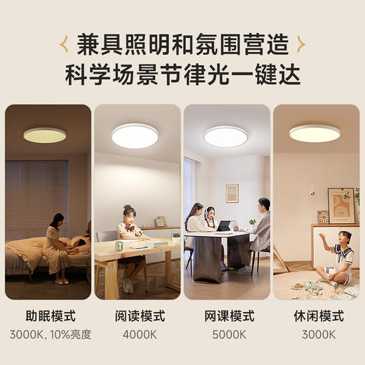 分销-孩视宝护眼吸顶灯AH33E-T 商品图9