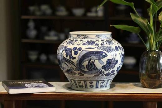 青花罐 商品图0