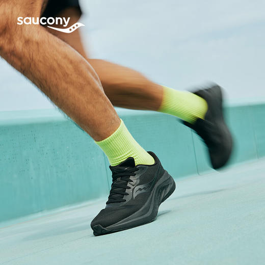 Saucony索康尼 浪潮3 男女款春季新款透气缓震入门跑步训练运动鞋 商品图7