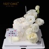 1027CAKE | 白色鲜花主题蛋糕 仙女 商品缩略图0