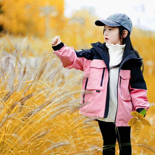 【情侣亲子款户外摇粒绒3合1冲锋衣外套】 全家出行一次配齐 大牌代工厂出品 各种细节超到位 寒风不侵 温暖守护 商品图11