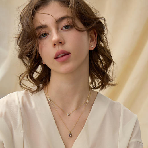 严选 | ARSIS 印记系列 星悦蝴蝶锁骨链 925银 商品图2