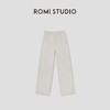 ROMI STUDIO“松弛自在”莱赛尔亚麻棉混纺直筒牛仔裤 RW24AX80314 商品缩略图0