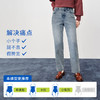 【保暖法棍高阶版】simplepieces秋冬SPS牛仔裤女磨毛九分直筒裤 商品缩略图3