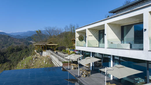 【青城山#527号院】11房私汤小院，单房预定，全屋地暖、K歌烧烤，青城伴山而建的山崖美宿~yjr 商品图1