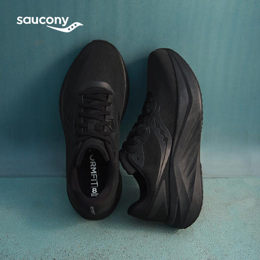 Saucony索康尼 浪潮3 男女款春季新款透气缓震入门跑步训练运动鞋 商品图6