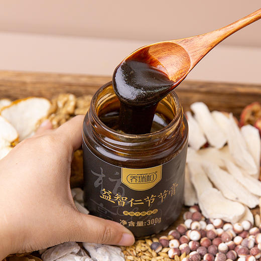 养瑞和丨益智仁节节膏300g/瓶·赠勺·成长搭档身体壮壮·膏方膏滋·牡蛎·益智仁·甲鱼·沙棘·黑芝麻·核桃·山药·麦芽·鸡内金·佛手·五指毛桃 商品图6