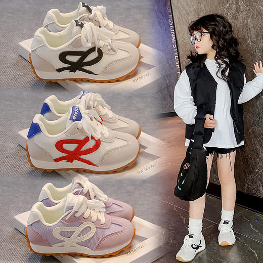 【春季上新69元/双】儿童阿甘鞋春秋季轻薄款男女童休闲运动鞋子聚 商品图0