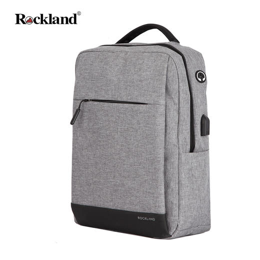 美国Rockland休闲商务旅行包男女通用大容量双肩包15.6寸电脑包-STORY都市背包 商品图0