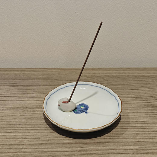 【旬彩 】有田烧兔子香插（不含线香） 商品图3