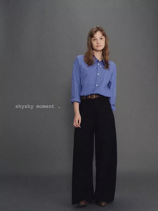 shyshystill/shy202411020/贝壳扣设计感小格子衬衫 商品图2