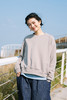 绽放旅行女装063朵/纯棉经典廓形感圆领插肩套头上衣透气休闲卫衣 商品缩略图5