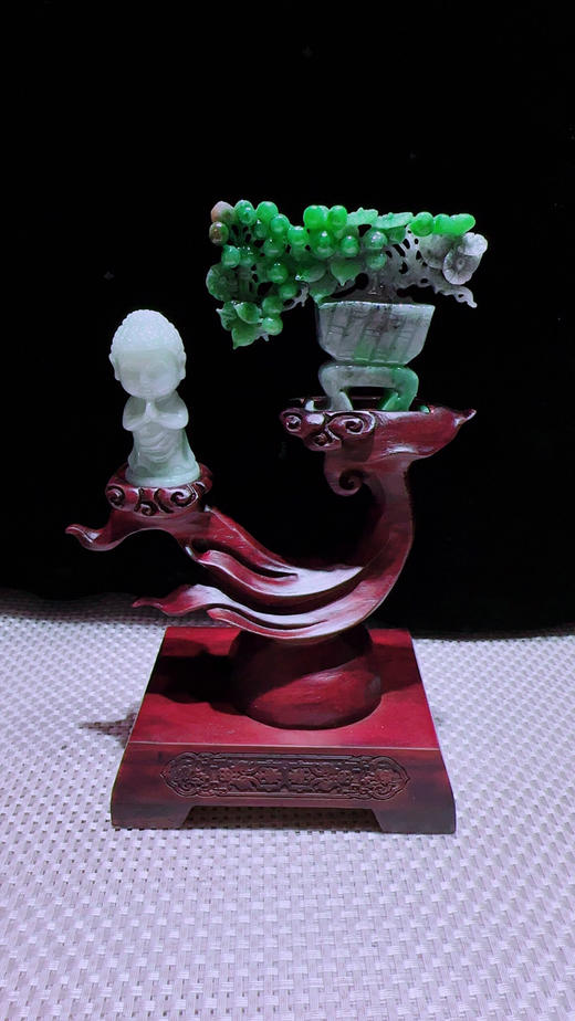 620844翡翠摆件【菩提发财树】 商品图3