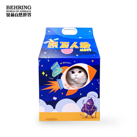 贝林自然世界X上海天文馆陨石人格MBTI文创猫窝 商品图1