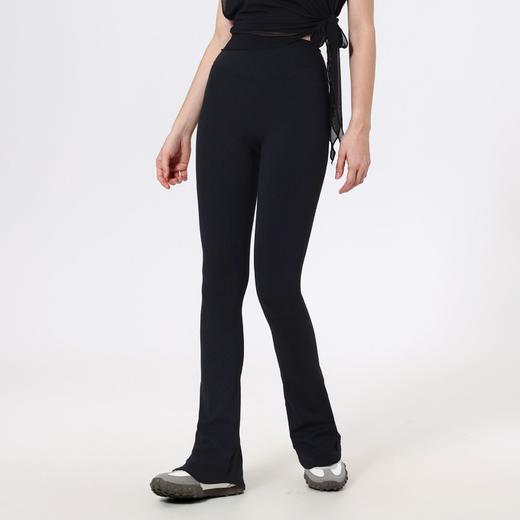 跃牌【禅语梵心】高腰显瘦云感马蹄裤修身防卷边瑜伽裤女提臀跑步运动裤健身CK3066 商品图2