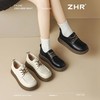 ZHR单鞋女2025新款复古英伦风ins小皮鞋百搭轻便女鞋低帮乐福鞋女 商品缩略图3