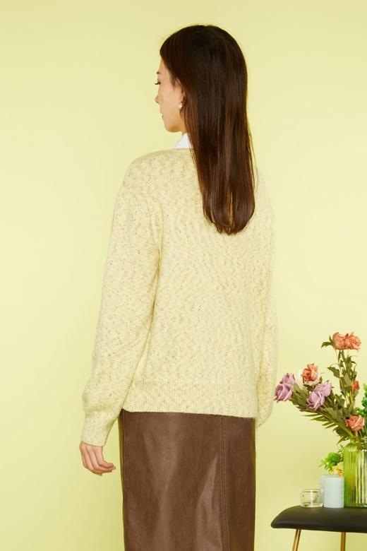 LNNNS V领简约毛衫上衣 11509 商品图2