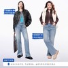 【保暖薯条经典版】simplepieces秋冬新款SPS牛仔裤女加绒直筒裤 商品缩略图2