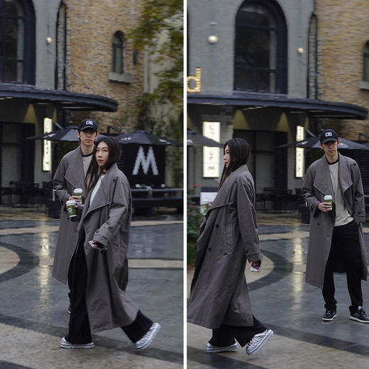 [男女同款 情侣衫] UPF50+防晒户外插肩袖打底衫 轻量速干长袖T恤 商品图8