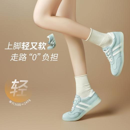 ZHR则则软底百搭阿甘鞋2025春季新款时尚休闲德训鞋平底校园女鞋 商品图3