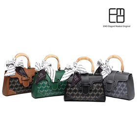 【柔和色系 融入木质手柄 优雅又高级】EMO Elegant Modest Original狗牙木柄西贡包