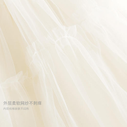马克珍妮女童甜美蓬蓬网纱半裙儿童裙子短裙2025年春装新款250189 商品图4