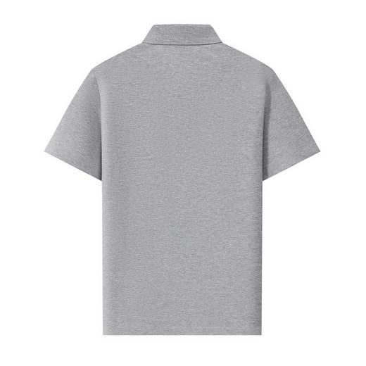 【冰氨超爽】40支天然凉感遮热防螨珠地纯色二级无缝翻领上衣（210克）  ZT-77001# 商品图5