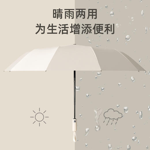 24骨晴雨两用雨伞抗风晴雨伞大号折叠太阳伞防晒伞 商品图2